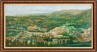 Giuseppe Di Lieto Landscape Oil on Canvas