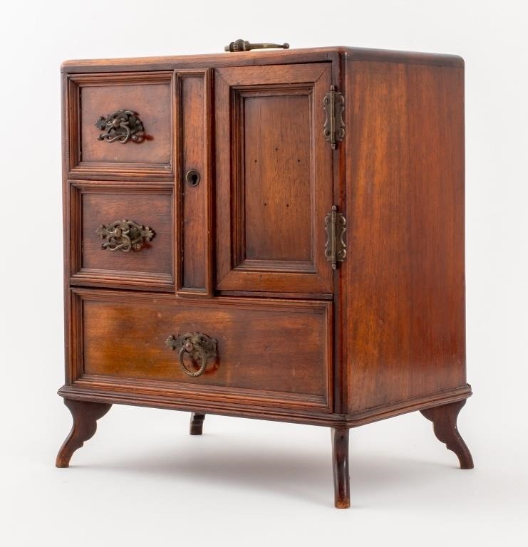 Aesthetic Movement Diminutive Mahogany Chest