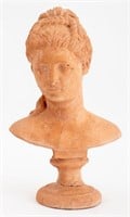Proserpina Terracotta Bust Sculpture