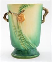 Roseville Pottery Pine Cone Vase, 1936