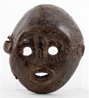 African Dan Gle Carved Wood Mask