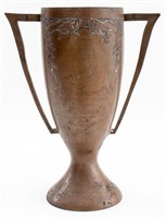 American Part Silvered Bronze Trophy, ca. 1916