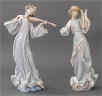 Lladro Musicians Porcelain Figurines, 2