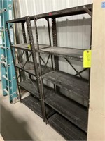 2 Metal Shelves