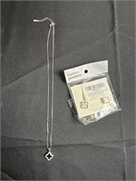 925 Silver Necklace and Earrings