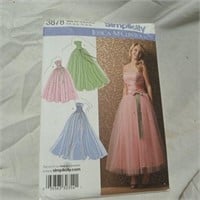 Simplicity 3878 Misses Sz 4-12 Occasion Dress