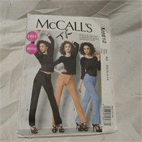 McCalls M6610 Misses Petite Jeans sewing pattern