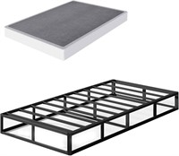 THEOCORATE Twin XL Box Spring and Cover Set  5 Inc