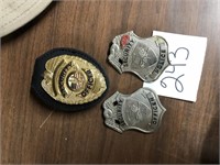 3 Security Badges