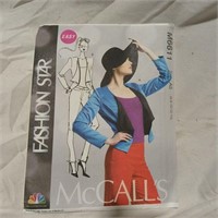 McCall's Sewing Pattern M6611 Misses' Lined Jacket