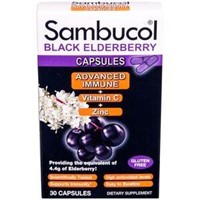 Sambucol Black Elderberry Advanced Immune Support