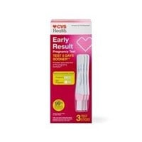 CVS Health Early Result Pregnancy Test, 3 Ct