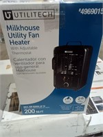 Utilitech Milkhouse Utility Fan Heater With