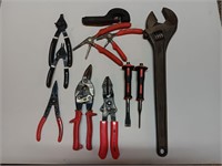 Assortment on MAC Tools Hand Tools