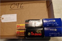 6 Boxes 45 Auto FMJ 230gr