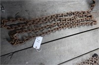14' 3/8" LOG CHAIN WITH BENT HOOK