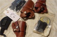 6 HOLSTERS