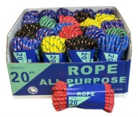 (24)  Rolls Of Braided Rope