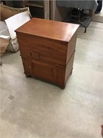 Gorgeous softwood New England commode. Great