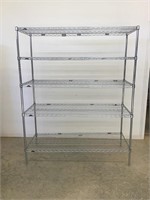 Metro Wire Utility Rack with 5 Adjustable Shelves