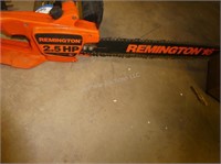 Remington electric chainsaw - not checked