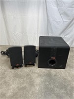 Klipsch Lucasfilm THX speakers and subwoofer