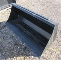 New 5' Skid steer style quick attached bucket -
