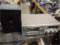 Sanyo Stereo System w/ Logitech Speaker