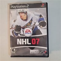 NHL 07 PlayStation 2 game