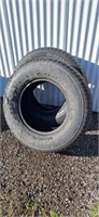 2 Goodyear wrangler tires, p265/70r17