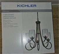 3x Kichler Chesterlyn 5-Light Chandelier
