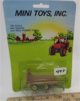 Hay wagon w/rubber tires