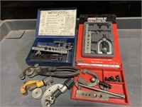 LOT OF HI DUTY FLARING TOOLS / PIPE CUTTER / BRAKE