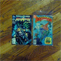 Two Aquaman comics