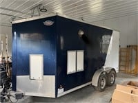 Spray foam trailer, completely self contained