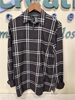 Ralph Lauren medium zip front shirt