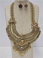Fashion Jewellery Bronze/Gold Tone Necklace