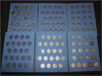 61 Nickels in Collection Books Incomplete: