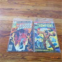 Silver Surfer and the Champions comic books