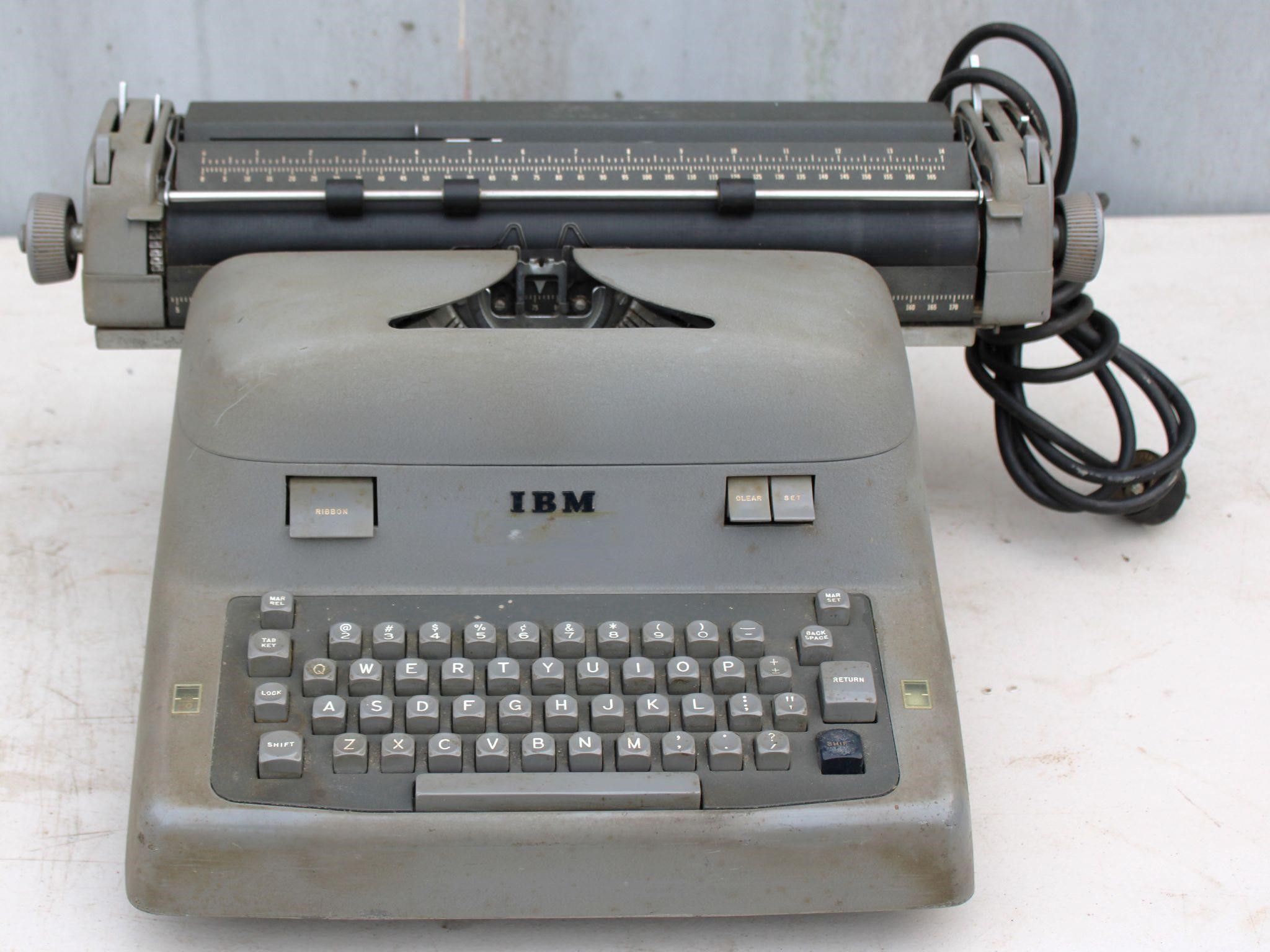 IBM Electric Typewriter