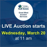 LIVE auction starts Wednesday, March 20, 2024 at