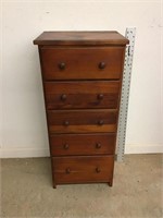 Incredible Small Wood Chest of Drawers with 5