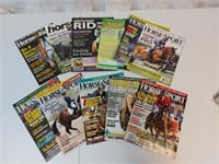 11 Horse Sport/ Horse Magazines