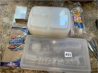 FOOD PREP CONTAINERS, PLASTIC SAUCE CUPS WITH