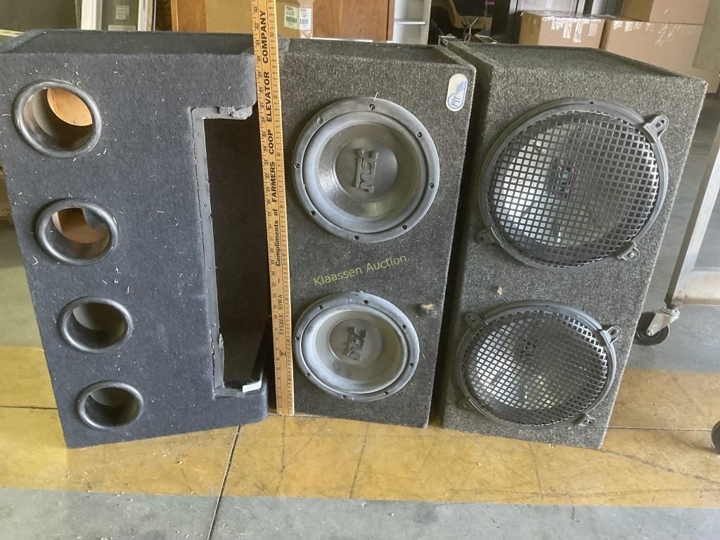 Speaker equipment, sub woofer box, very heavy