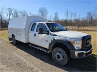 2012 Ford F450 Enclosed Utility Service Truck