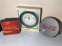 Coca-Cola Clock & Signs