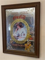 Coca-Cola Advertising Mirror