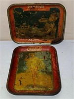 2 Coca-Cola Trays