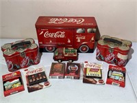 Coca-Cola Lunch Boxes, Truck, Cards, Magnets etc